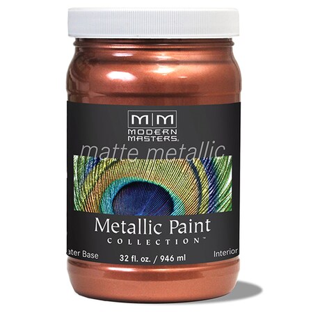 Modern Masters 1 Qt Copper WaterBased Decorative Metallic Paint MM195